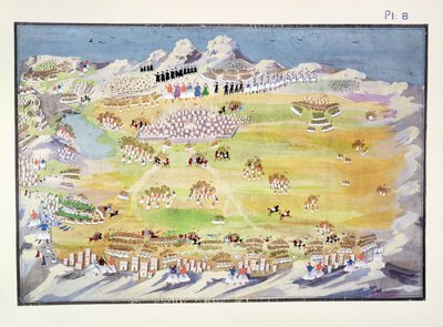 Bataille de Tripolitza et des villages environnants, planche 8 de l