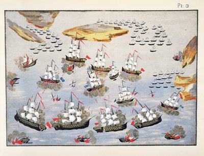 Aperçu des batailles navales pendant la guerre, planche 3 de l
