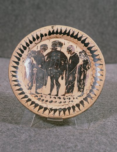 Assiette, Vibo Valentia (Hipponion) (céramique) - Greek School