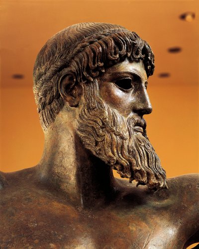 Statue en bronze de Poséidon du Cap Artémision - Greek School