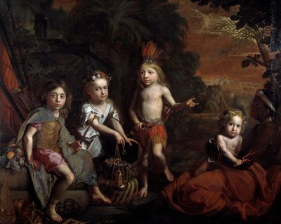 Les quatre parties du monde - Gregor Brandmuller