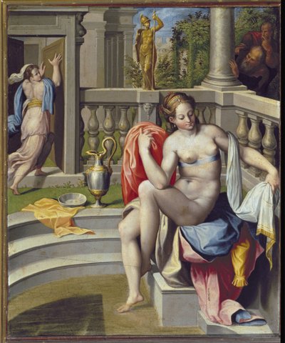 Suzanne au bain - Gregorio Pagani