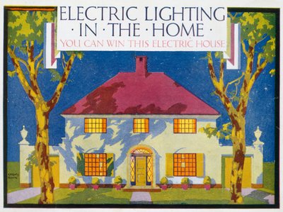 Éclairage Électrique à la Maison, 1910 - F. Gregory Brown
