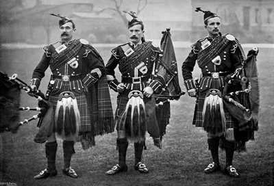 Cornemuses des 1er Scots Guards, 1896 - Gregory and Co