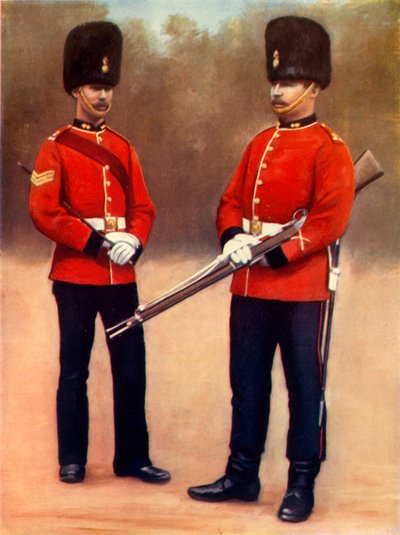 Sergent et soldat des Dubin Fusiliers, 1900 - Gregory and Co