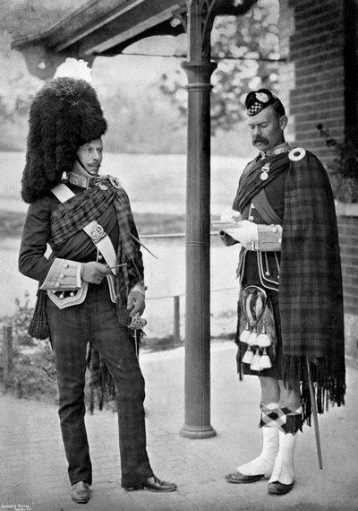Le Colonel du 1er Bataillon Argyll et Sutherland Highlanders, 1896 - Gregory and Co