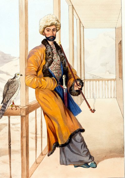 Costume traditionnel caucasien - Grigori Grigorevich Gagarin