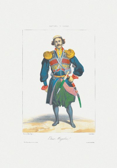Prince de Mégrelie De : Scènes, paysages, mœurs et costumes du Caucase, 1840 - Grigori Grigorevich Gagarin