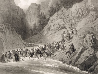 Tcherkersseians en Raid près de la mer Noire, planche 4, d