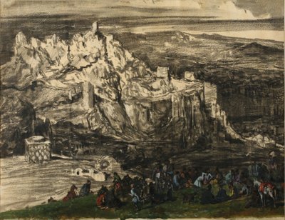 Vue de Tiflis, années 1840 - Grigori Grigorevich Gagarin