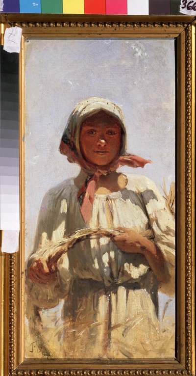 Une faucheuse - Grigori Grigoryevich Myasoedov