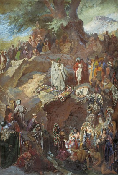 G. Gagarine. Sermon de Mahomet - Grigory Gagarin