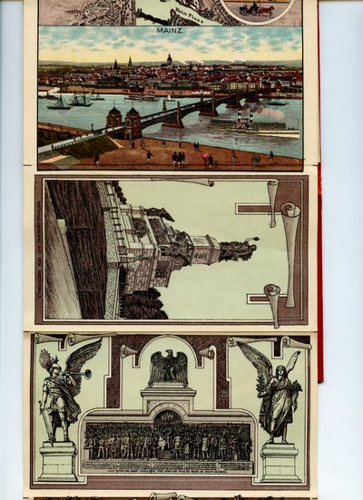 Dernier panorama du Rhin de Mayence à Cologne (10) - Grossh. S. Hofbuchbinderei u. Albumfabrik Eisenach Photo.Lithogr. v. Wilh.Schülz