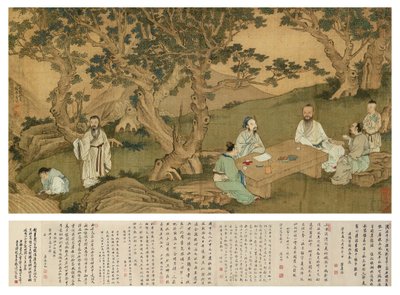 Rassemblement de Printemps, 1677 - Gu Zuntao