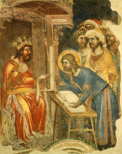 Histoires de Joseph et ses frères, par Ridolfo Guariento ou Guariento d
