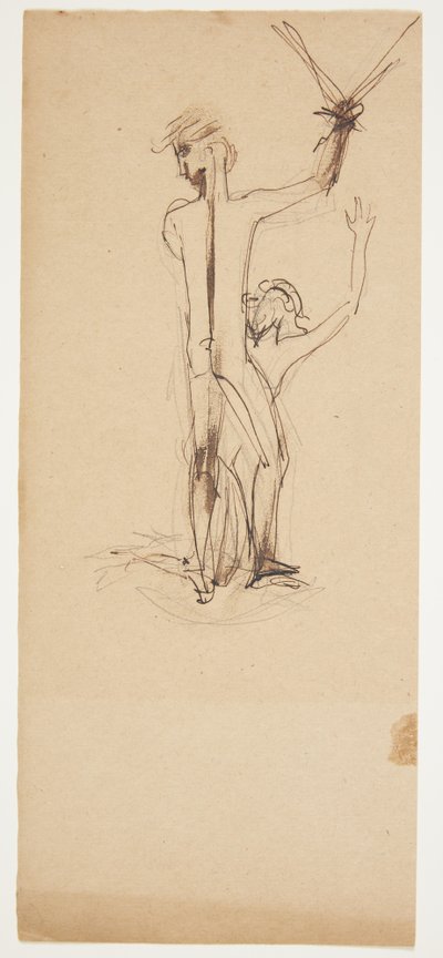 Esquisse pour un groupe de statuettes - Gudrun Traustedt