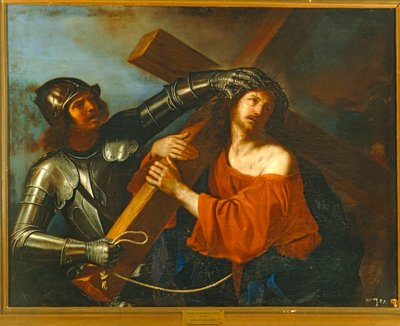 Le Christ portant la croix. 10014554 ... - Guercino (1591-1666)