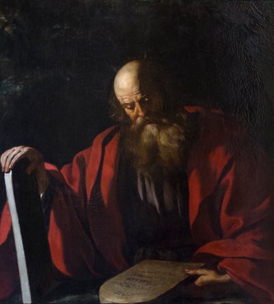Moïse avec les tables de la loi - Guercino (1591 1666)