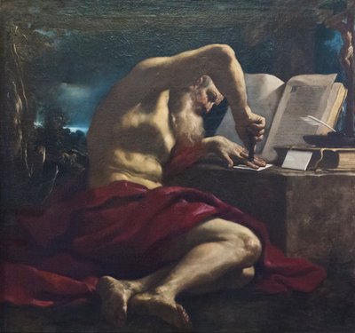 Saint Luc, Guercino et atelier - Guercino (1591 1666)