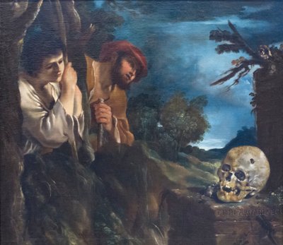 Bergers en Arcadie - Guercino (1591 1666)