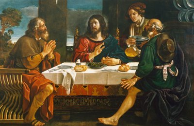 Le Souper à Emmaüs - Guercino