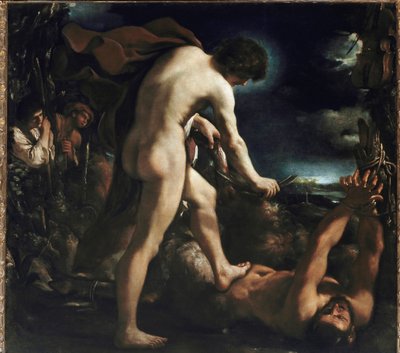 Apollon et Marsyas - Guercino