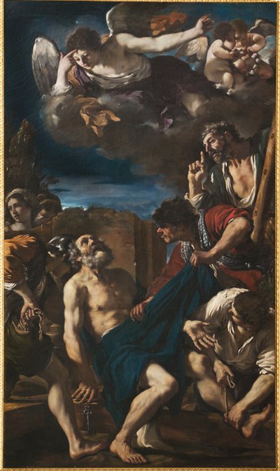 Le Martyre de Saint Pierre - Guercino