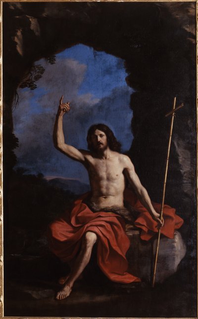 Guercino, Saint Jean-Baptiste dans le désert, 1650 - Guercino