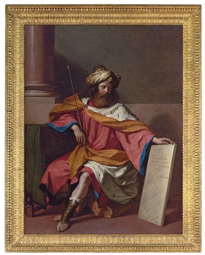 Le roi David - Guercino