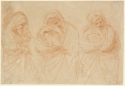 Madonna en deuil : Études pour l