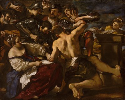 Samson capturé par les Philistins - Guercino