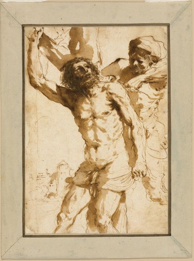 Étude pour "Le Martyre de Saint Barthélemy" - Guercino