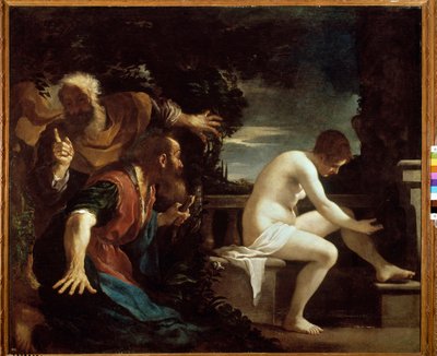Suzanne et les vieillards - Guercino