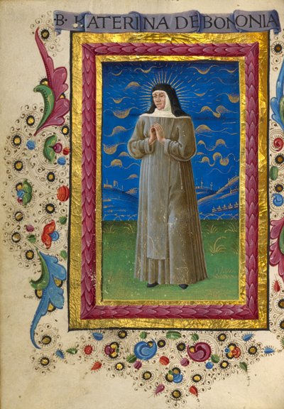 Sainte Catherine de Bologne - Guglielmo Giraldi