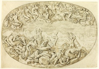 La chute des géants - Guglielmo della Porta