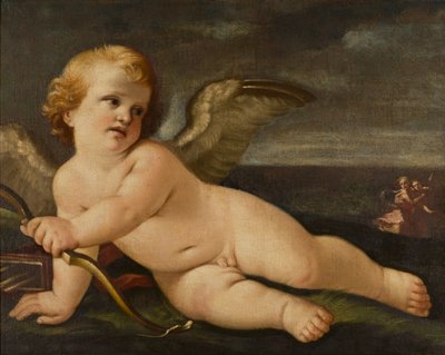 Cupidon avec son arc - Guido (follower of) Reni