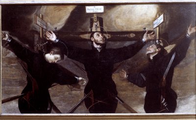 Trois martyrs jésuites du Japon - Guido Cagnacci