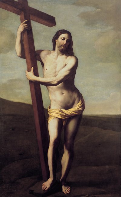 Le Christ embrassant la croix - Guido Reni
