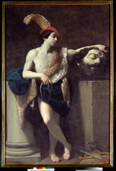 David tenant la tête de Goliath - Guido Reni
