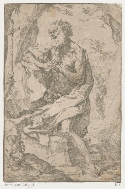 Saint Jérôme dans le désert - Guido Reni