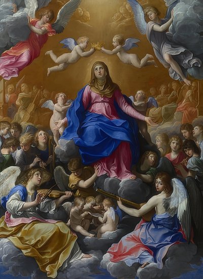 Le Couronnement de la Vierge - Guido Reni
