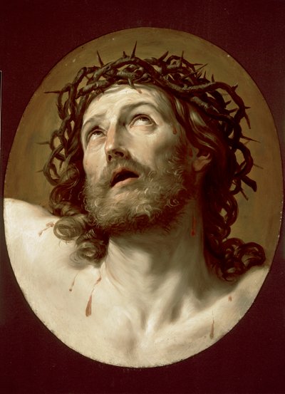 Tête du Christ couronné d