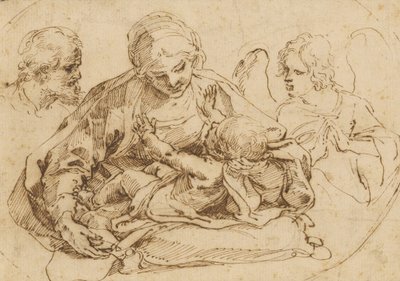 Sainte Famille avec un ange - Guido Reni
