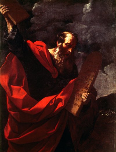 Moïse avec les Tables de la Loi - Guido Reni