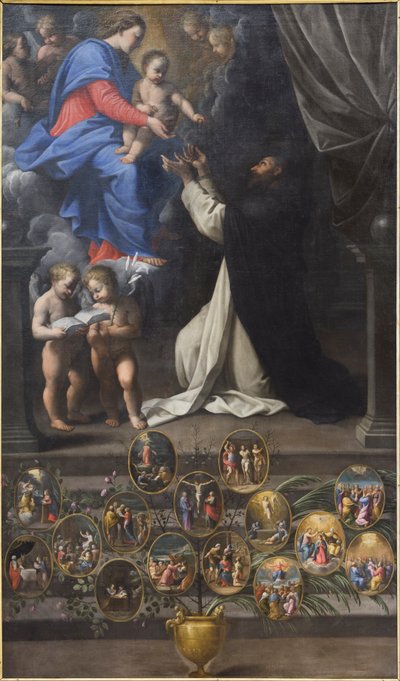 La Reine du Rosaire - Guido Reni