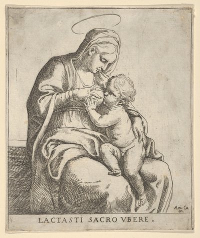 La Vierge allaitant l