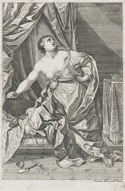 Mort de Lucrèce - Guido after Reni
