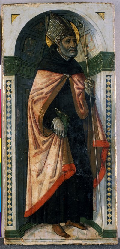 Saint Augustin - Guidoccio di Giovanno Cozzarelli