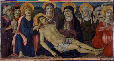La lamentation du Christ - Guidoccio di Giovanno Cozzarelli