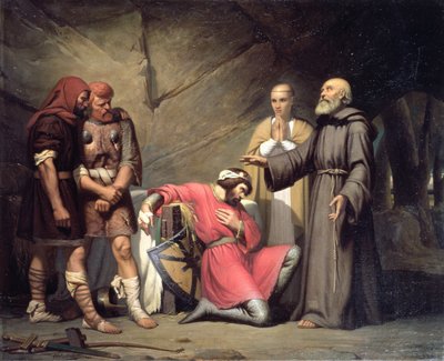 La conversion de Robert, duc de Normandie, connu sous le nom de Robert le Diable, scène de l